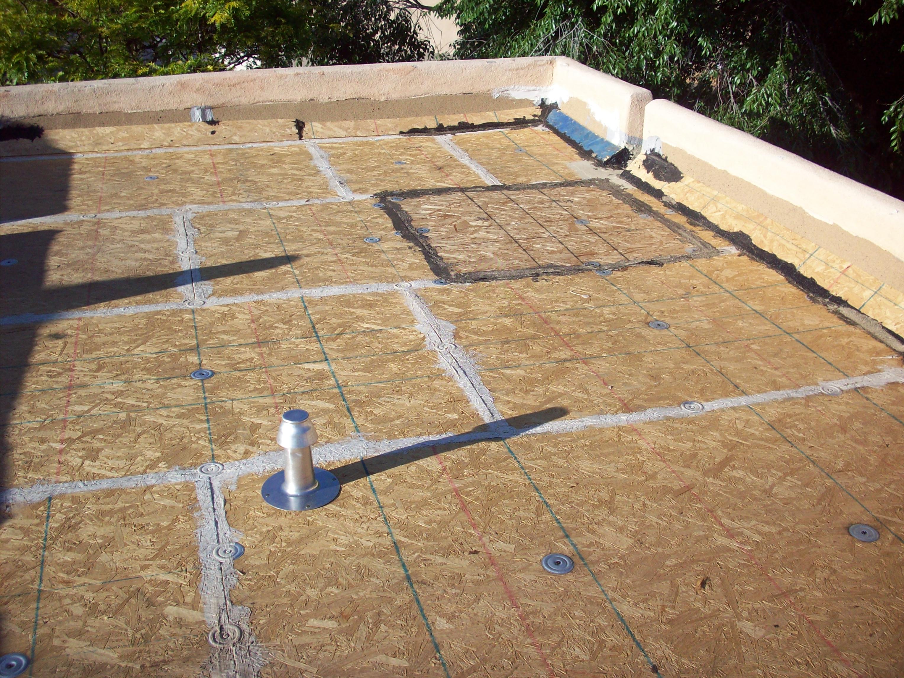 New OSB Roof Deck